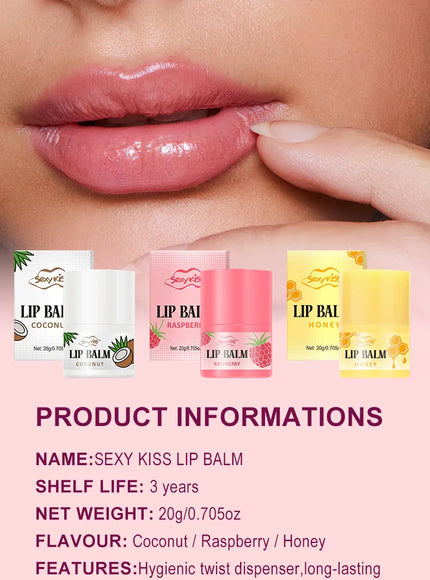 KissICON KissIcon Moisturizing Lip Balm - Deep Hydration Soft