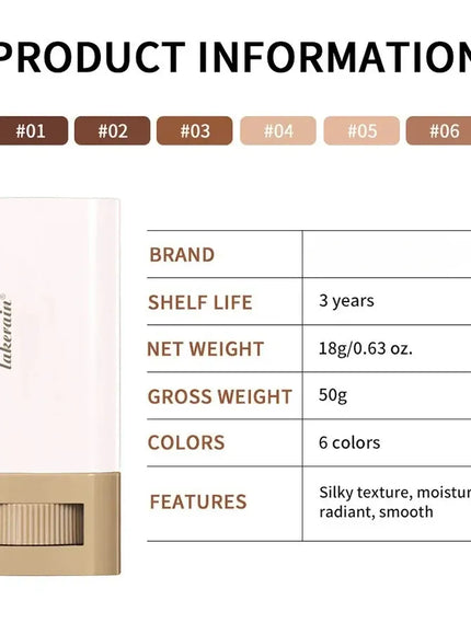 KissICON KissIcon Moonbiffy Foundation Stick - Long Lasting Coverage