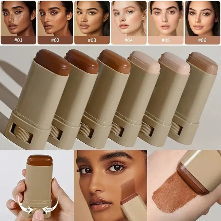 KissIcon Moonbiffy Foundation Stick - Long Lasting Coverage
