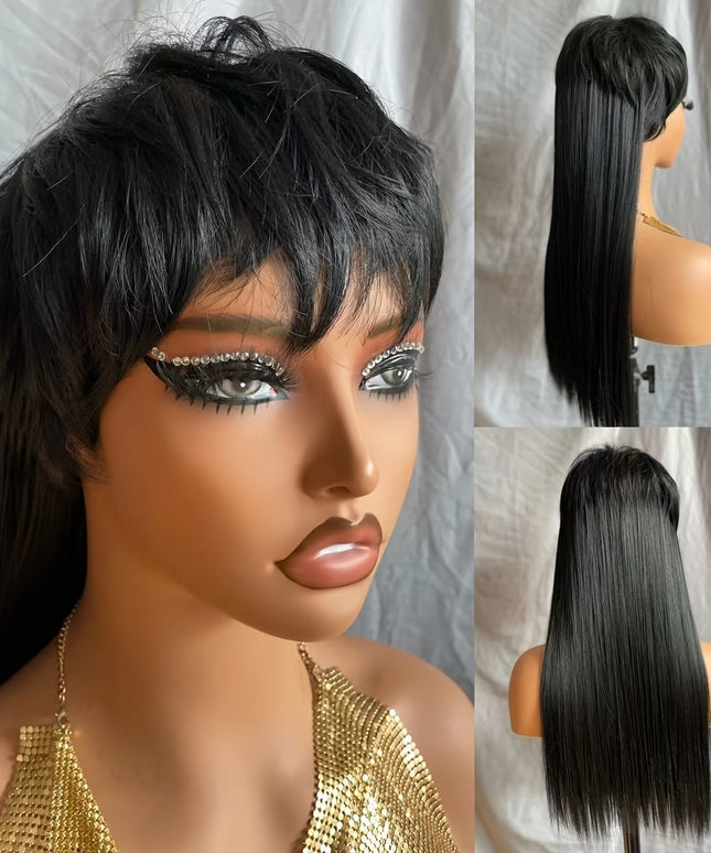 KissICON Kissicon Mullet Pixie Cut Synthetic Wig