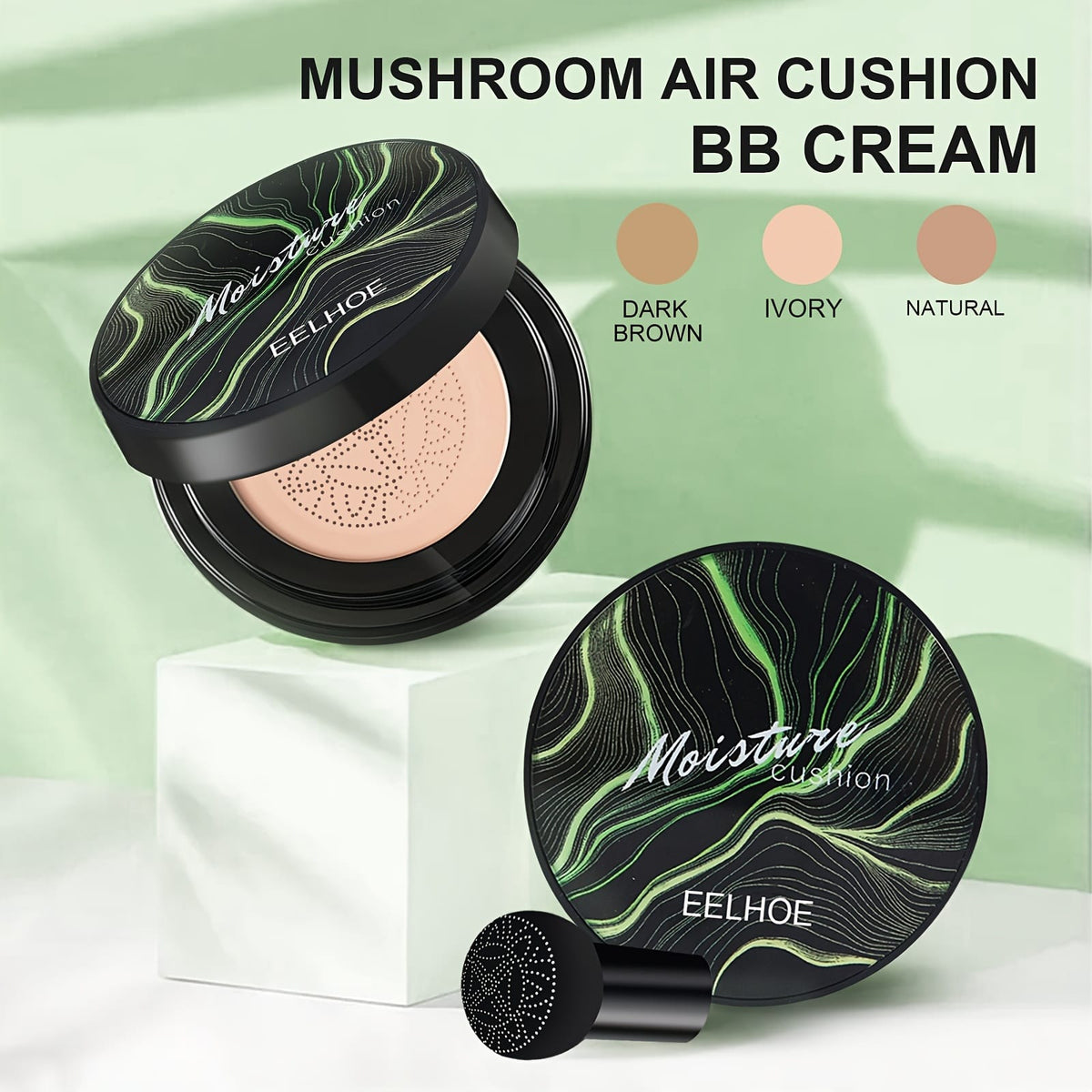 jkthpu-45 KissIcon Mushroom Head Air Cushion Concealer - Long