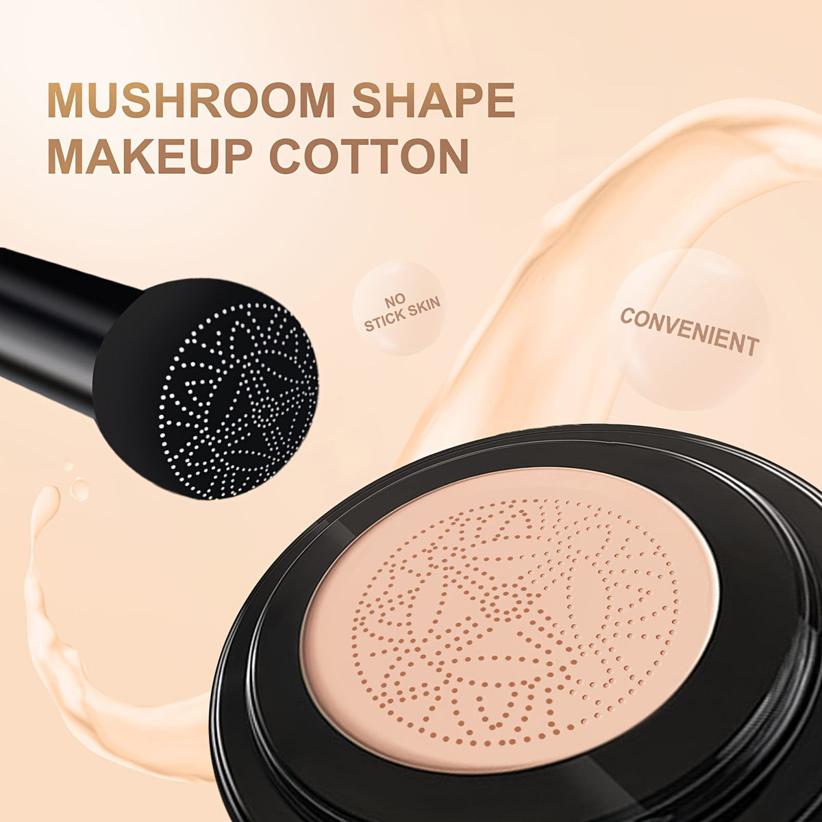 jkthpu-45 KissIcon Mushroom Head Air Cushion Concealer - Long