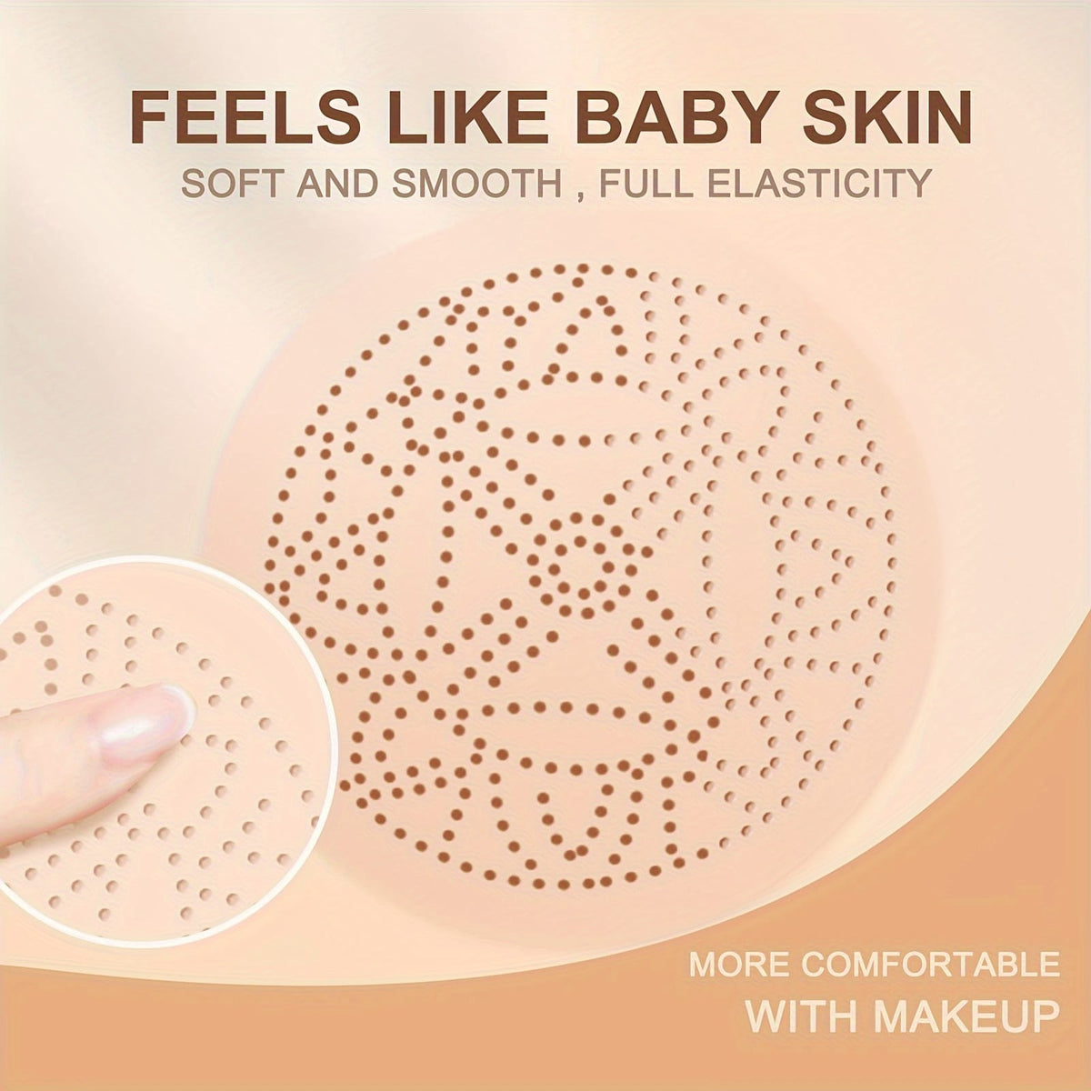 jkthpu-45 KissIcon Mushroom Head Air Cushion Concealer - Long