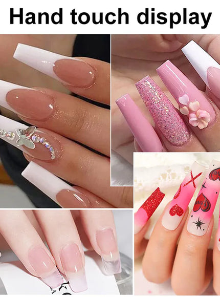 KissICON KissIcon Nail Acrylic Kit 12 Color Glitter Powder