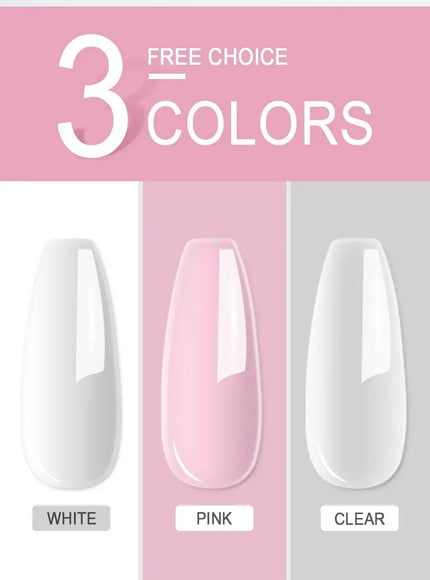 KissICON KissIcon Nail Acrylic Powder Set - Crystal Glitter