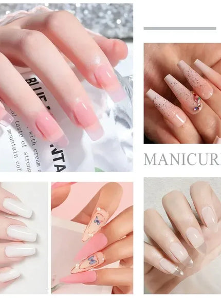 KissICON KissIcon Nail Acrylic Powder Set - Crystal Glitter