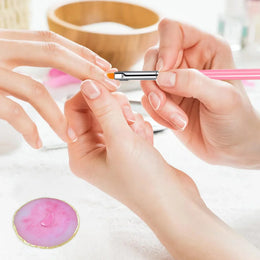 KissICON KissIcon Nail Art Brush Palette Dotting Pen Set