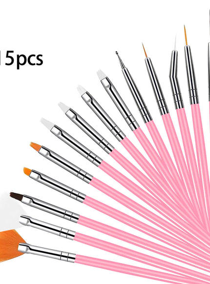 KissICON KissIcon Nail Art Brush Palette Dotting Pen Set