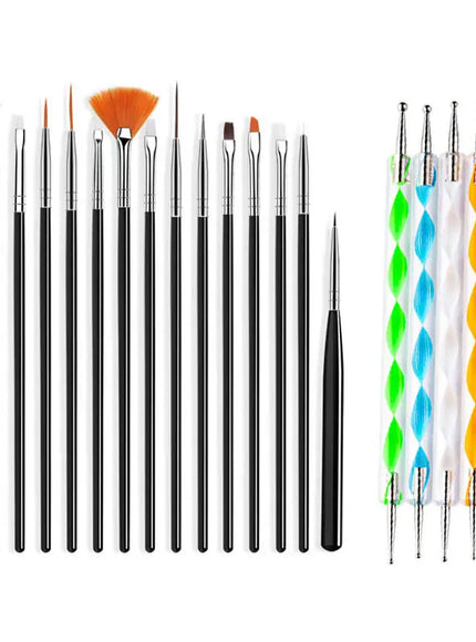 KissICON KissIcon Nail Art Brush Set - Multi Tool