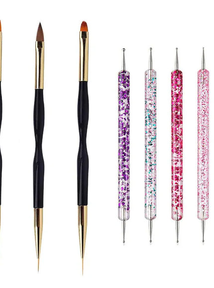 KissICON KissIcon Nail Art Brush Set - Multi Tool