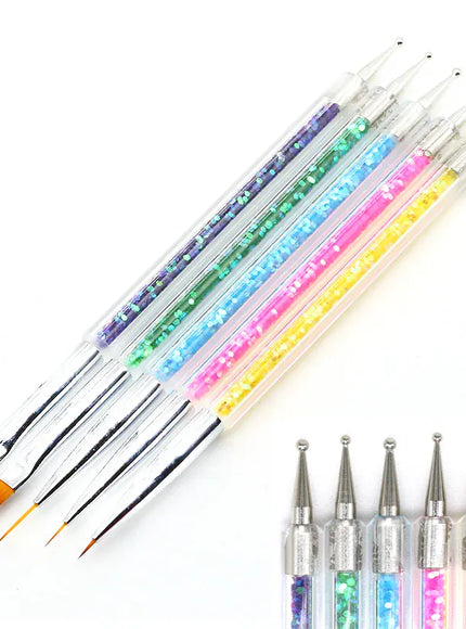 KissICON KissIcon Nail Art Brush Set - Multi Tool