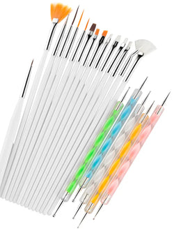 KissICON KissIcon Nail Art Brush Set - Versatile Design