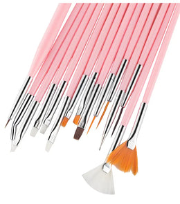 KissICON KissIcon Nail Art Brush Set - Versatile Design
