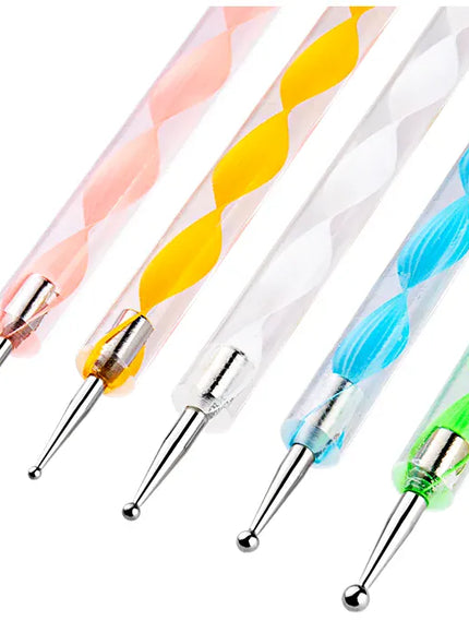 KissICON KissIcon Nail Art Brush Set - Versatile Design