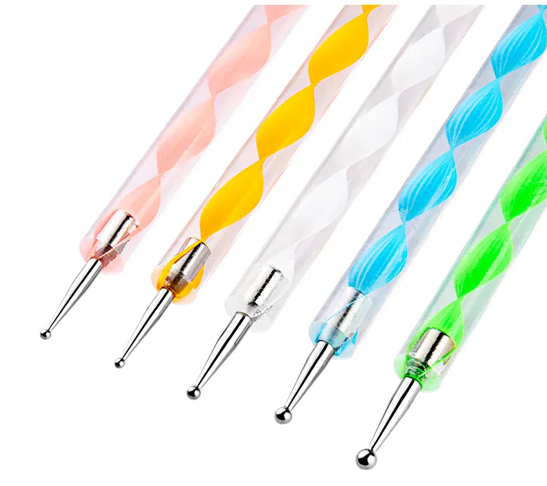 KissICON KissIcon Nail Art Brush Set - Versatile Design