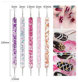 KissICON KissIcon Nail Art Brush Set - Versatile Design