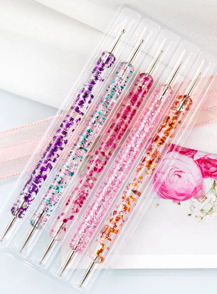 KissICON KissIcon Nail Art Brush Set - Versatile Design