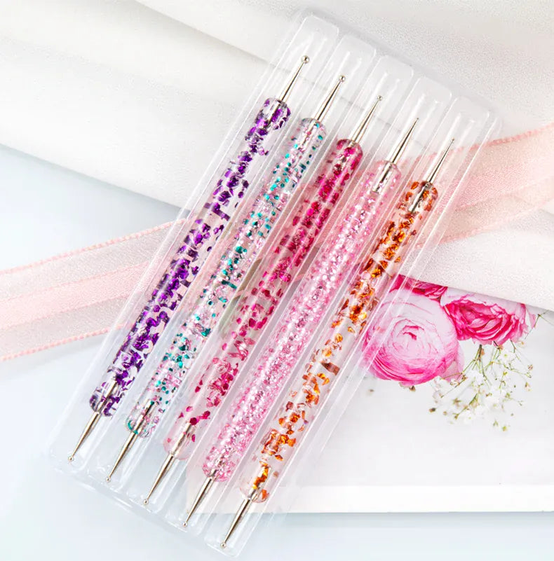 KissICON KissIcon Nail Art Brush Set - Versatile Design