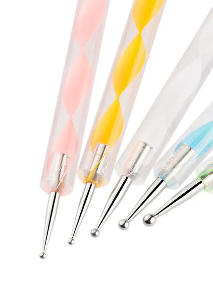 KissICON KissIcon Nail Art Brush Set - Versatile Design