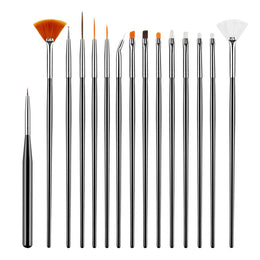 KissICON KissIcon Nail Art Brush Set - Versatile Design