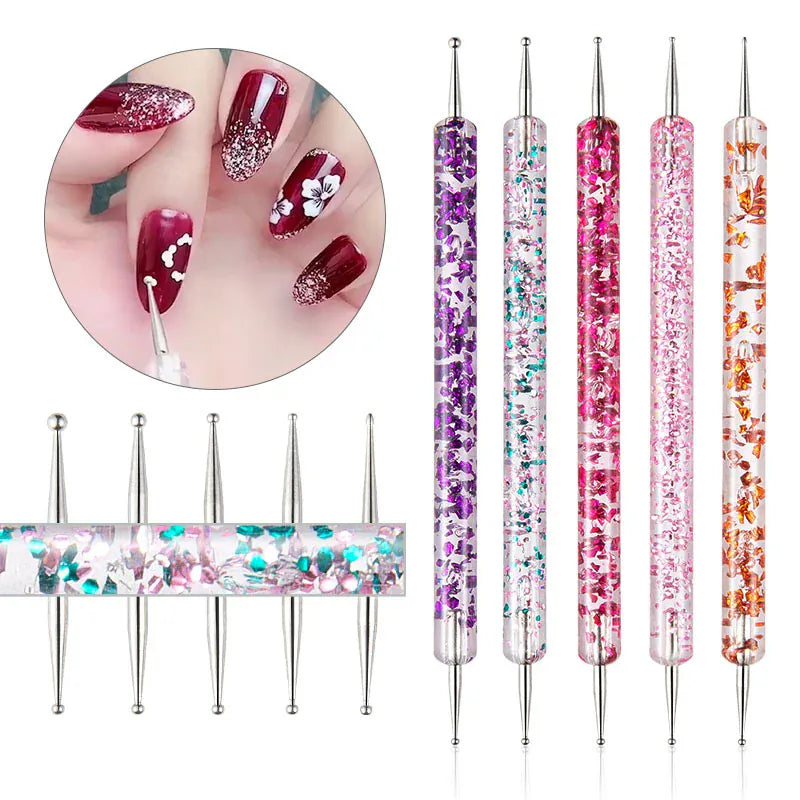 KissICON KissIcon Nail Art Brush Set - Versatile Design