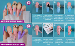 KissICON KissIcon Nail Art DIY Kit - Glitter Stickers