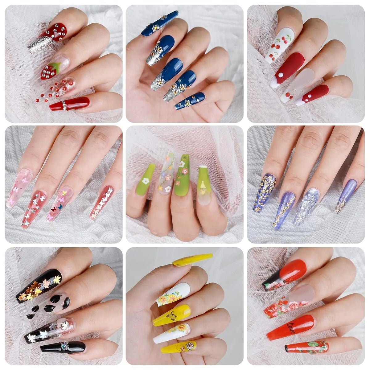 KissICON KissIcon Nail Art DIY Kit - Glitter Stickers