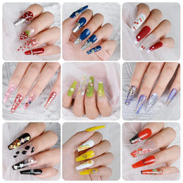 KissICON KissIcon Nail Art DIY Kit - Glitter Stickers