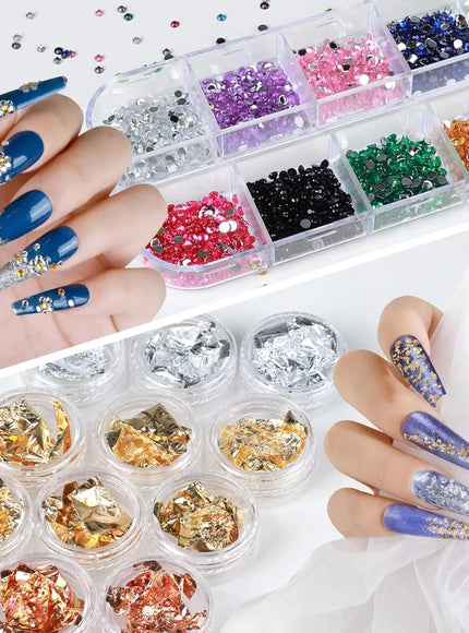 KissICON KissIcon Nail Art DIY Kit - Glitter Stickers