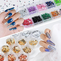 KissICON KissIcon Nail Art DIY Kit - Glitter Stickers