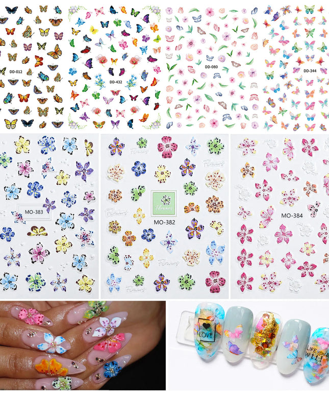KissICON KissIcon Nail Art DIY Kit - Glitter Stickers