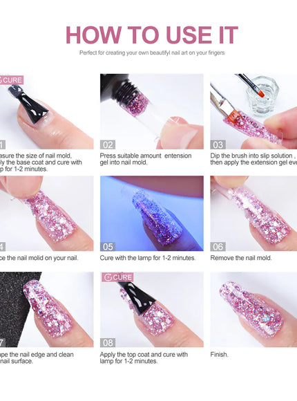 KissICON KissIcon Nail Art Kit - Easy Start For