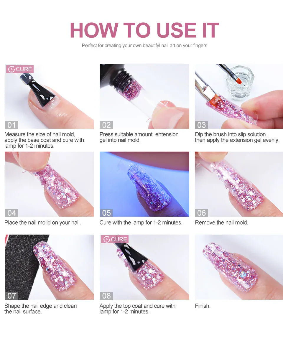 KissICON KissIcon Nail Art Kit - Easy Start For