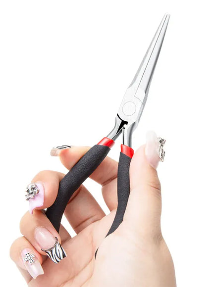 KissICON KissIcon Nail Art Shaping Clip Tweezers - Stainless
