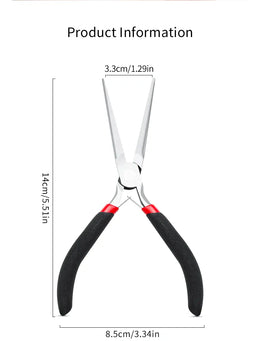 KissICON KissIcon Nail Art Shaping Clip Tweezers - Stainless