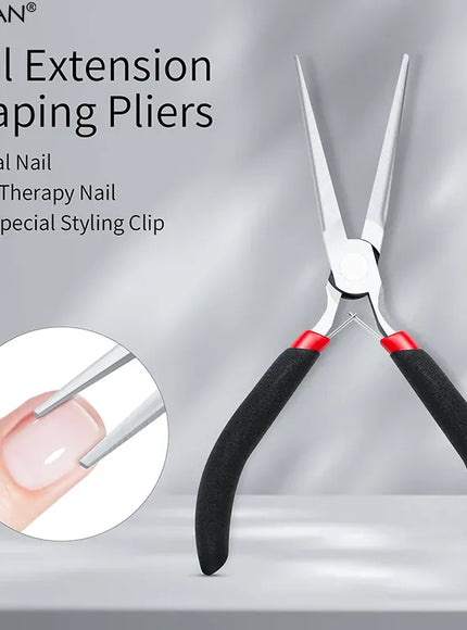 KissICON KissIcon Nail Art Shaping Clip Tweezers - Stainless