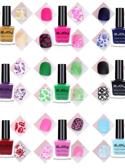 KissICON [KissIcon] Nail Art Stamping Polish 10ML - Printing