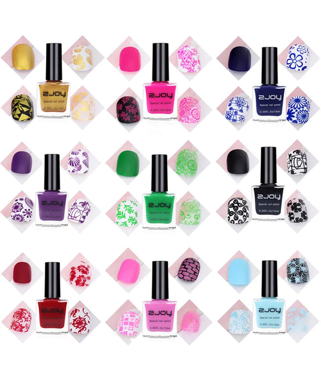 KissICON [KissIcon] Nail Art Stamping Polish 10ML - Printing