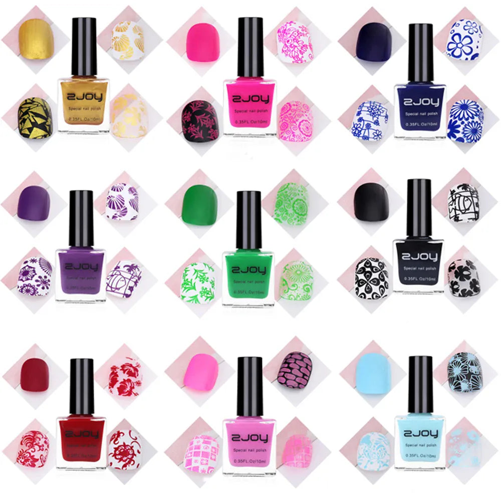 KissICON [KissIcon] Nail Art Stamping Polish 10ML - Printing