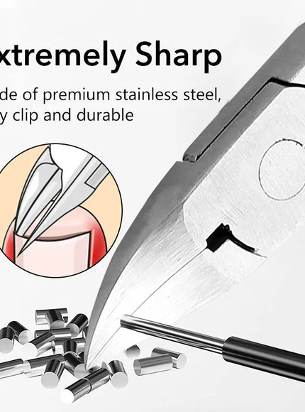 KissICON KissIcon Nail Clippers For Ingrown Toenails - Stainless