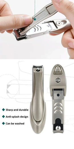 KissICON KissIcon Nail Clippers Stainless Steel Cutter - Anti