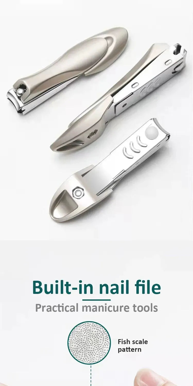 KissICON KissIcon Nail Clippers Stainless Steel Cutter - Anti