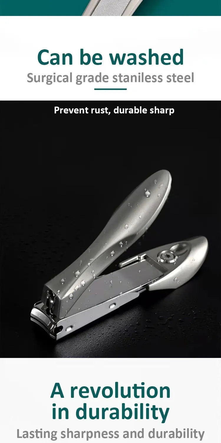 KissICON KissIcon Nail Clippers Stainless Steel Cutter - Anti