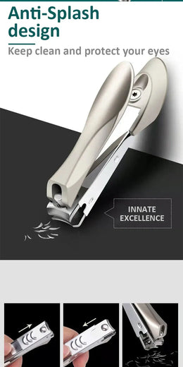 KissICON KissIcon Nail Clippers Stainless Steel Cutter - Anti