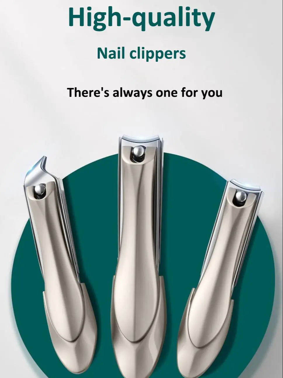 KissICON KissIcon Nail Clippers Stainless Steel Cutter - Anti