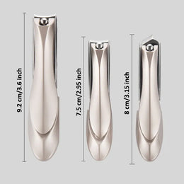 KissICON KissIcon Nail Clippers Stainless Steel Cutter - Anti