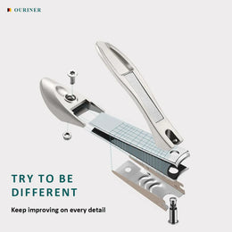 KissICON KissIcon Nail Clippers Stainless Steel Cutter - Anti