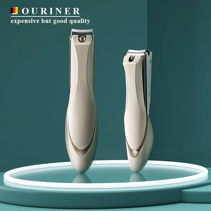 KissIcon Nail Clippers Stainless Steel Cutter - Anti