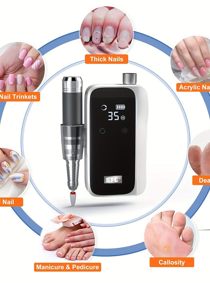 KissICON KissIcon Nail Drill Machine For Acrylic Nails -