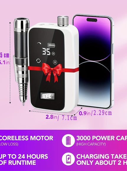 KissICON KissIcon Nail Drill Machine For Acrylic Nails -